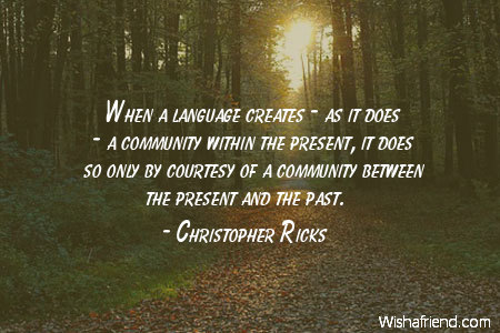 language-When a language creates -