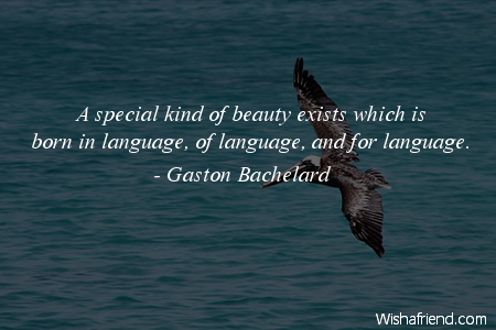 language-A special kind of beauty