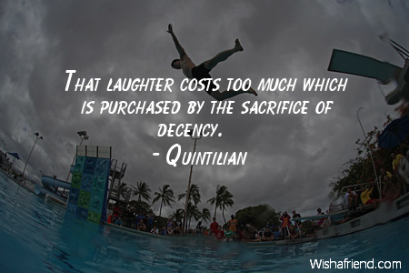 laughter-That laughter costs too much