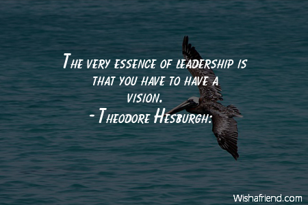 leadership-The very essence of leadership