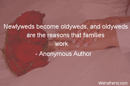 marriage-Newlyweds become oldyweds, and oldyweds