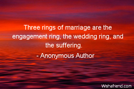 marriage-Three rings of marriage are