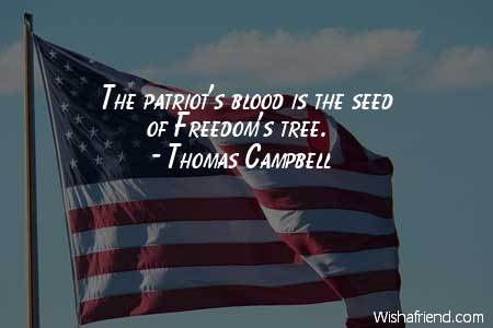 memorialday-The patriot's blood is the