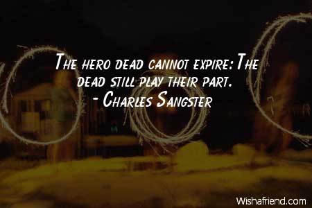 memorialday-The hero dead cannot expire: