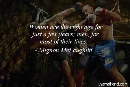 men-Women are the right age