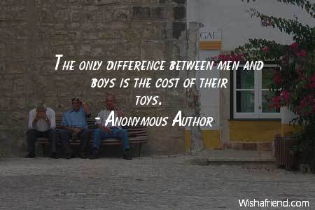 men-The only difference between men