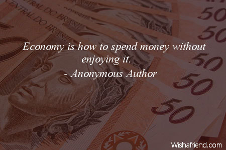 money-Economy is how to spend