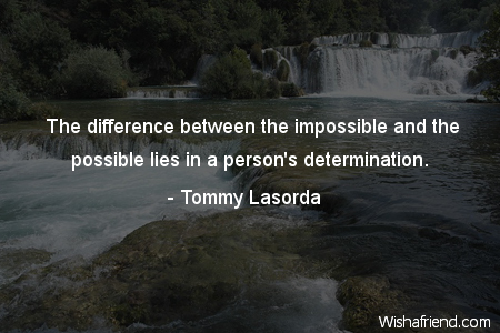 motivational-The difference between the impossible