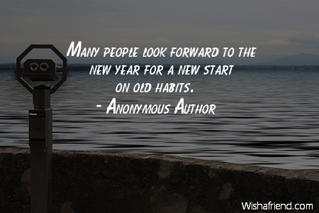 newyear-Many people look forward to