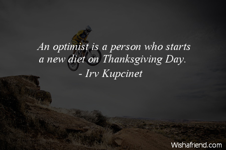 optimism-An optimist is a person