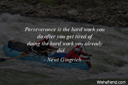 perseverance-Perseverance is the hard work
