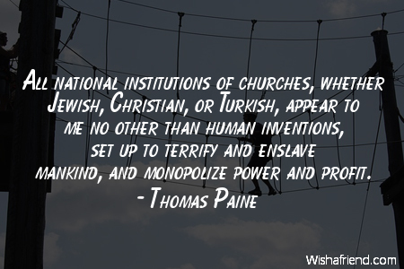 power-All national institutions of churches,