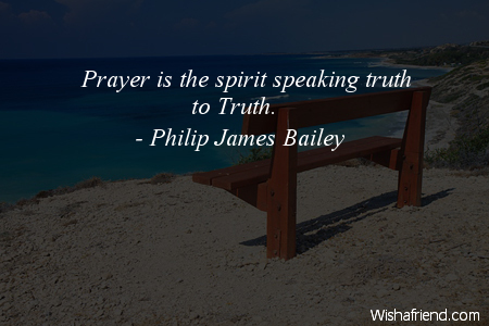 prayer-Prayer is the spirit speaking