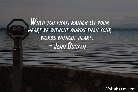 prayer-When you pray, rather let