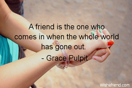 shortfriendshipquotes-A friend is the one