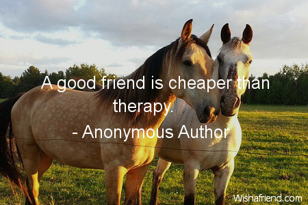 shortfriendshipquotes-A good friend is cheaper