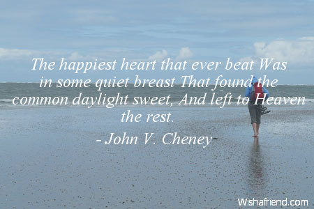 simplicity-The happiest heart that ever