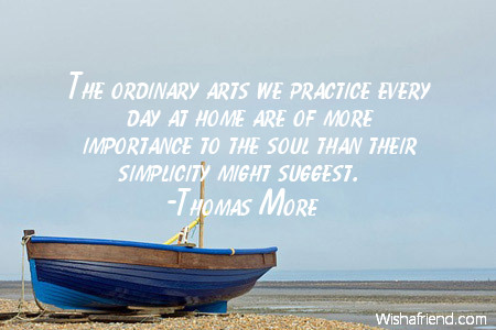 simplicity-The ordinary arts we practice