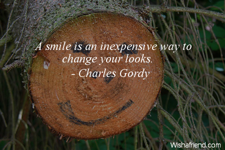 smiles-A smile is an inexpensive