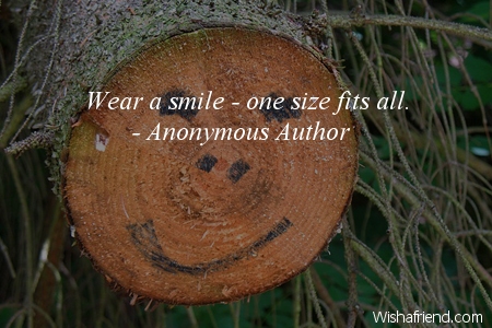 smiles-Wear a smile - one