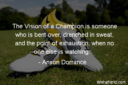 soccer-The Vision of a Champion