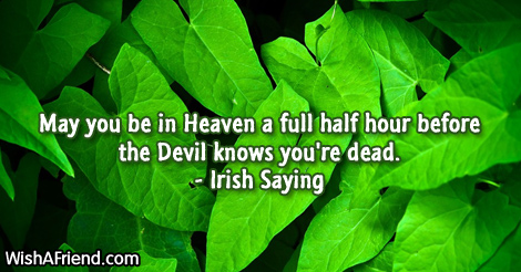 stpatricksday-May you be in Heaven