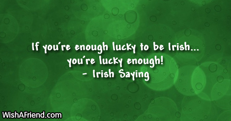 stpatricksday-If you're enough lucky to