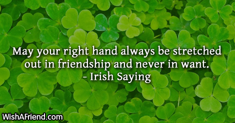 stpatricksday-May your right hand always