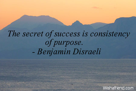 success-The secret of success is