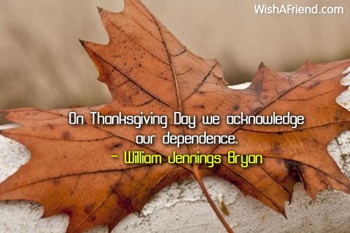 thanksgiving-On Thanksgiving Day we acknowledge