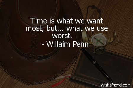 time-Time is what we want