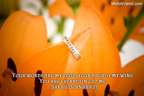 valentinesday-Your words are my food,