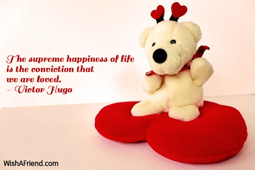 valentinesday-The supreme happiness of life