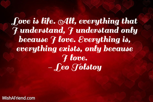 valentinesday-Love is life. All, everything