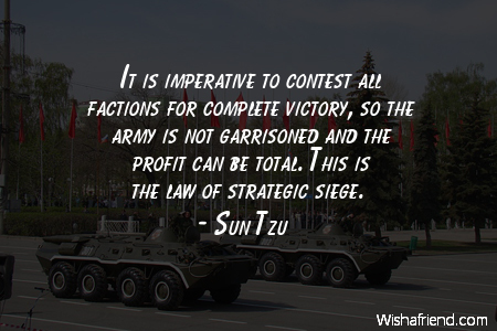 victory-It is imperative to contest