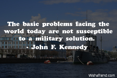 war-The basic problems facing the