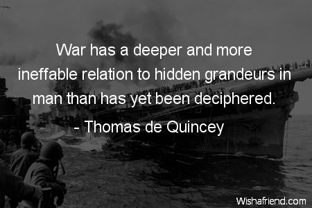 war-War has a deeper and