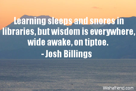 wisdom-Learning sleeps and snores in