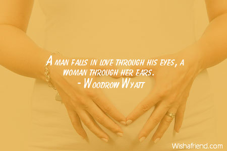 women-A man falls in love