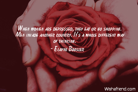 women-When women are depressed, they