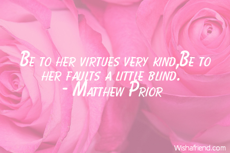 women-Be to her virtues very