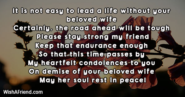 sympathy-messages-for-loss-of-wife-23007