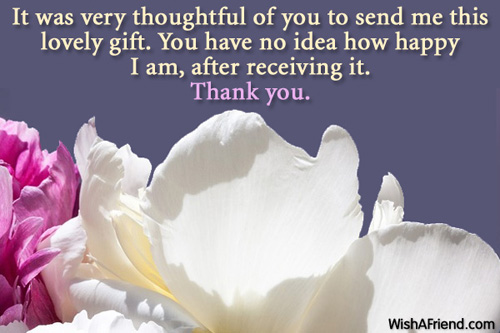 Thank You Messages For Gifts  365greetingscom