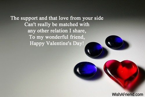 Message Of Support For A Friend The Support And That Love From, Valentines Day Message For Friends