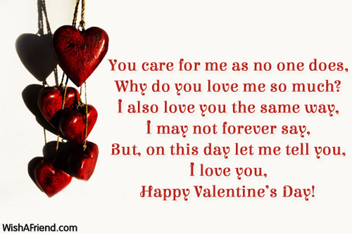 Poems short valentine love Valentine's Day