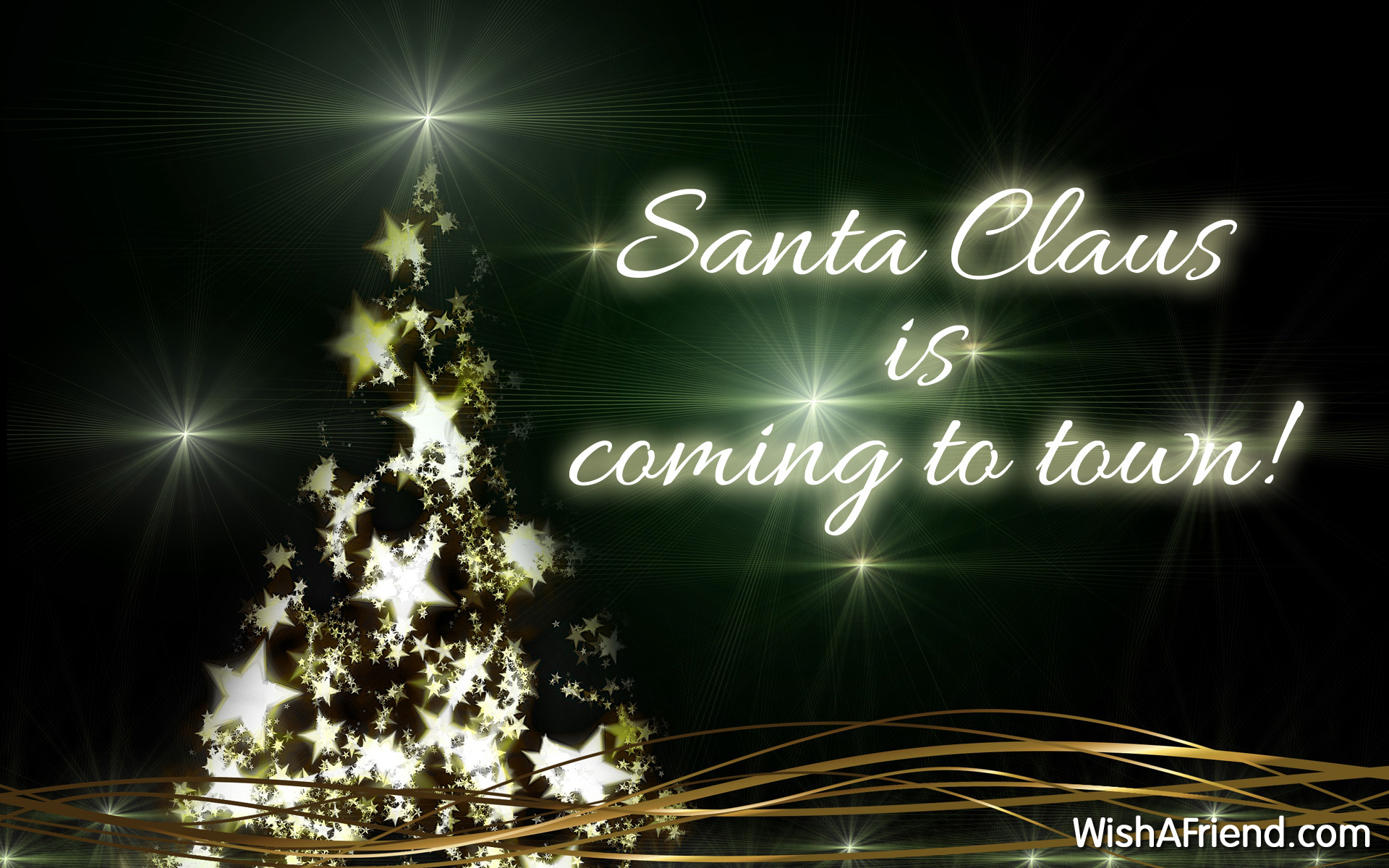 Santa Clous is coming to