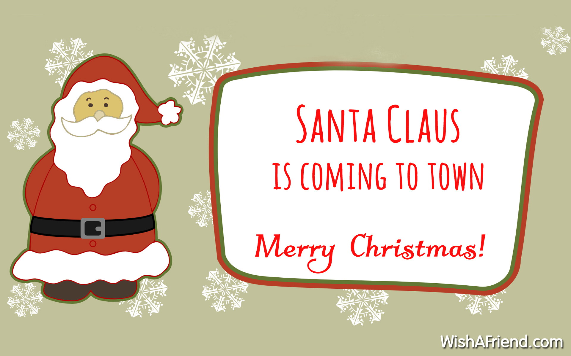 Santa Claus is coming to town, Christmas Santa Claus1920 x 1200