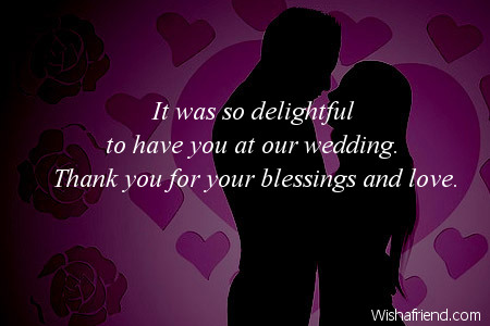 Wedding Thank You Notes